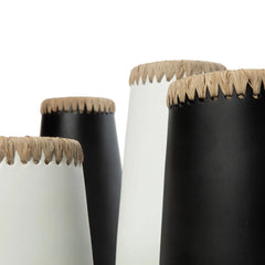 Le vase furtif - Noir naturel - L