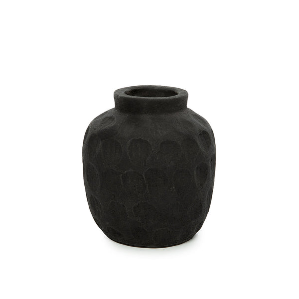 De Trendy Vaas - Zwart - S
