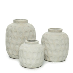 Le Vase Tendance - Béton - M