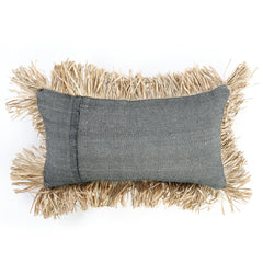 La housse de coussin Cotton Bonita - Noir Naturel - 30x50