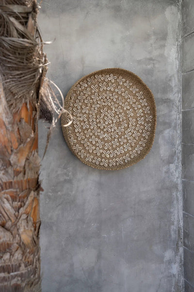 L'assiette Costa Shell - Blanc Naturel - M