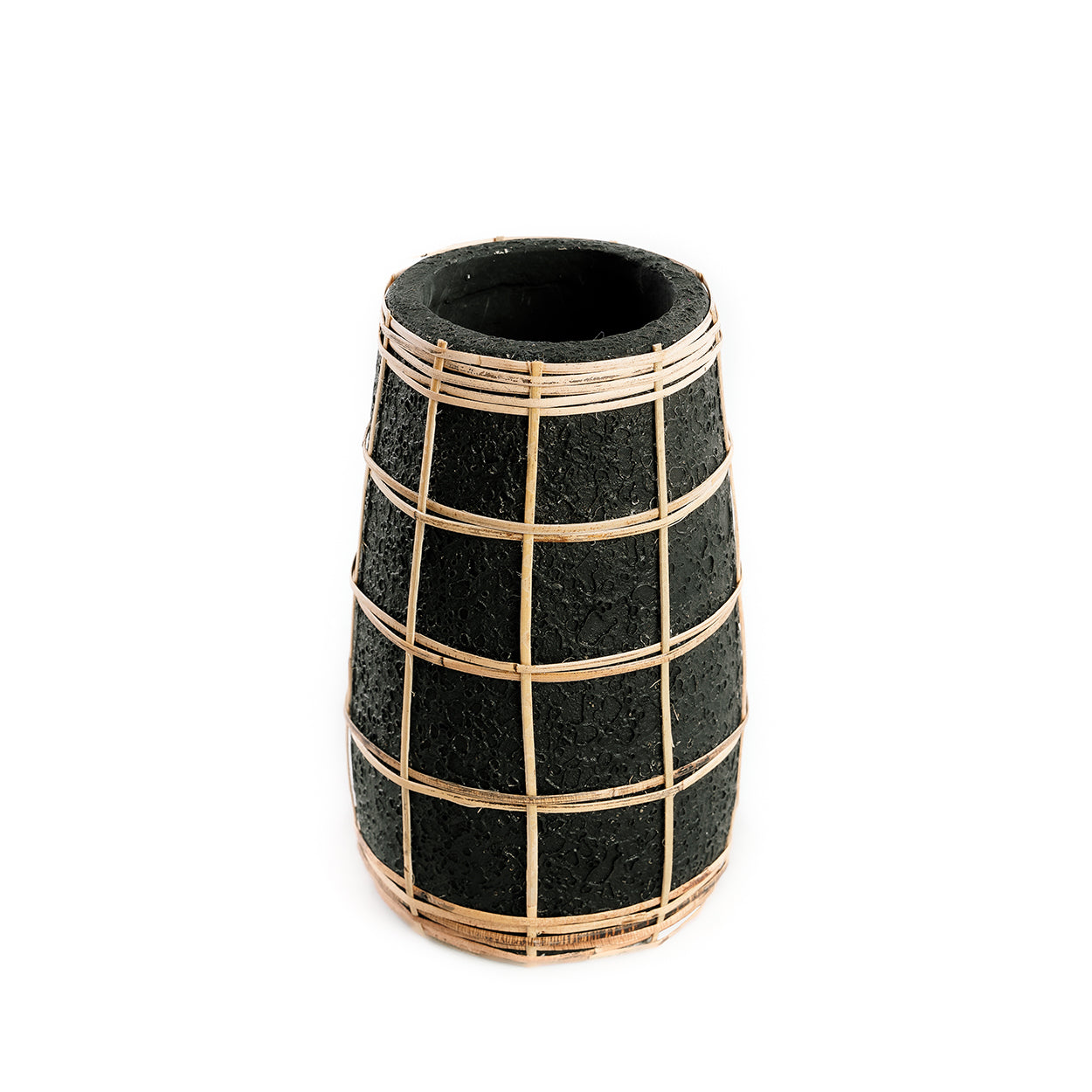 Le Vase Cutie - Noir Naturel - S