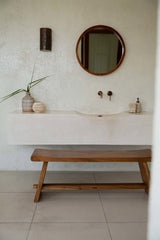 De Whoopy Vaas - Beton Naturel - L