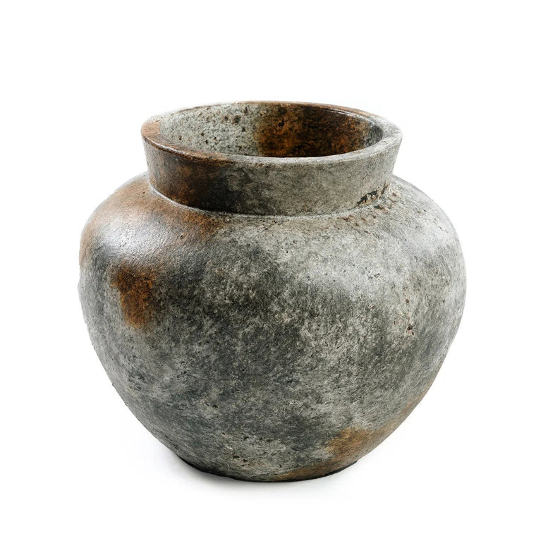 Le vase Funky - Gris antique - M