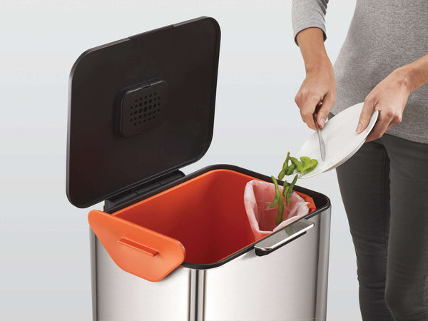 Poubelle Totem Max 2 x 30 litres