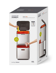 Poubelle Totem Max 2 x 30 litres
