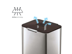 Poubelle Totem Max 2 x 30 litres