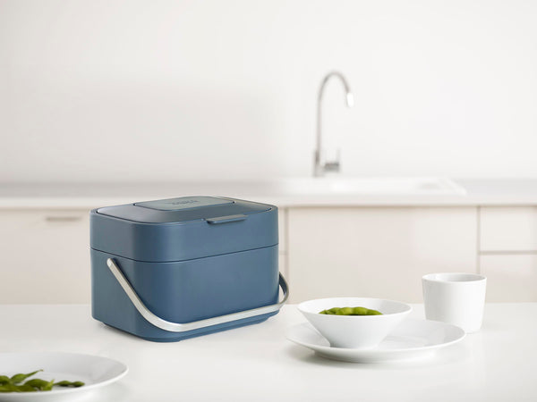 Stack Kitchen Waste Compost Bin 4 L Sky Edition