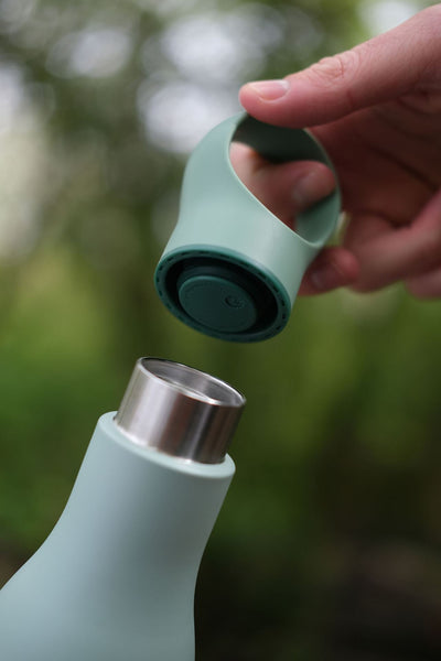 Loop 500 ml vacuümgeïsoleerde dubbelwandige waterfles