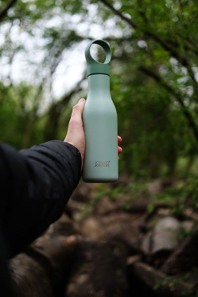 Loop 500 ml vacuümgeïsoleerde dubbelwandige waterfles