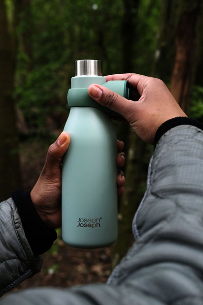 Loop 500 ml vacuümgeïsoleerde dubbelwandige waterfles
