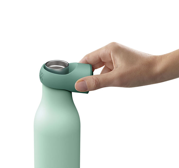 Loop 500 ml vacuümgeïsoleerde dubbelwandige waterfles