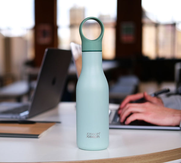 Loop 500 ml vacuümgeïsoleerde dubbelwandige waterfles