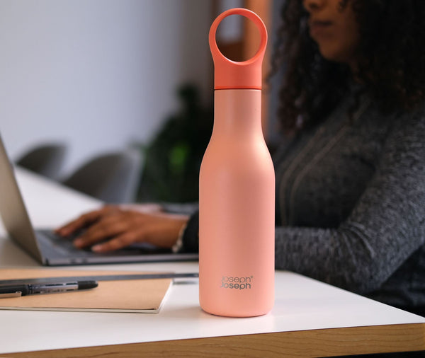 Loop 500 ml vacuümgeïsoleerde dubbelwandige waterfles
