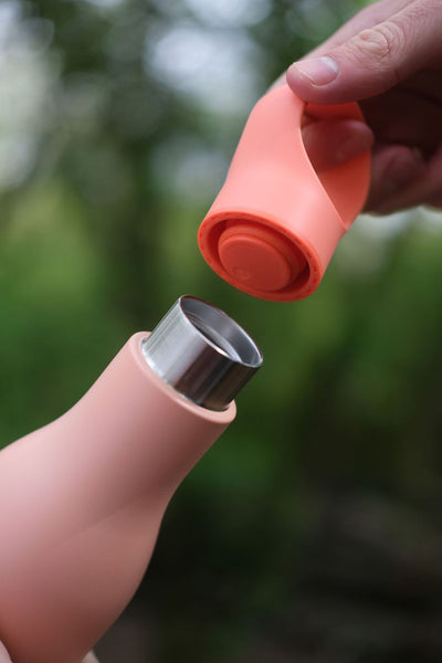 Loop 500 ml vacuümgeïsoleerde dubbelwandige waterfles