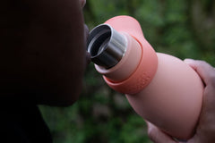 Loop 500 ml vacuümgeïsoleerde dubbelwandige waterfles