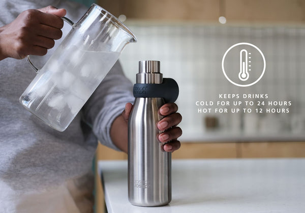 Loop vacuüm geïsoleerde dubbelwandige drinkfles van 500 ml