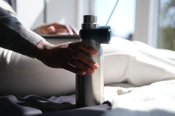 Loop vacuüm geïsoleerde dubbelwandige drinkfles van 500 ml