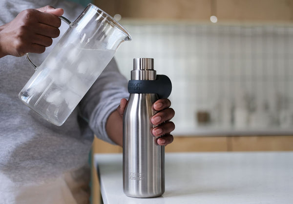Loop vacuüm geïsoleerde dubbelwandige drinkfles van 500 ml