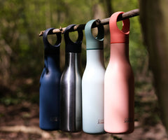 Loop vacuüm geïsoleerde dubbelwandige drinkfles van 500 ml