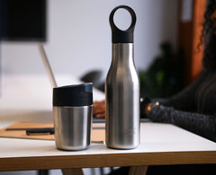 Loop vacuüm geïsoleerde dubbelwandige drinkfles van 500 ml
