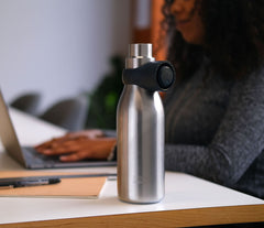 Loop vacuüm geïsoleerde dubbelwandige drinkfles van 500 ml