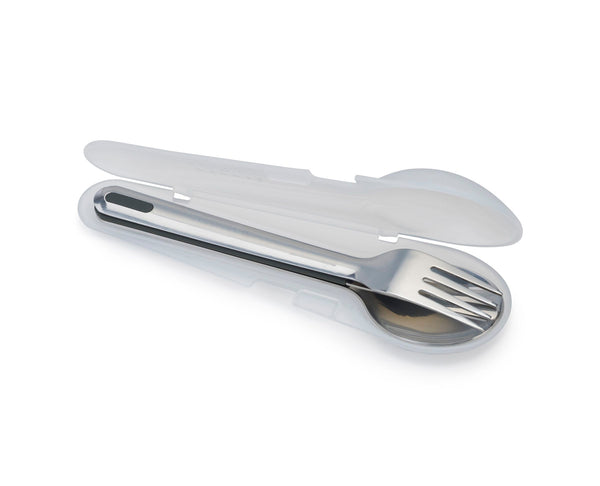Service de Couverts en Acier Inoxydable Go Eat