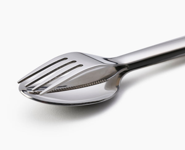 Service de Couverts en Acier Inoxydable Go Eat