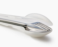Service de Couverts en Acier Inoxydable Go Eat
