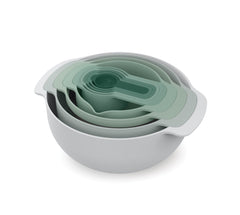 Ensemble de bols Nest 9 Plus avec cuillères à mesurer, 9 pièces, Editions Sage