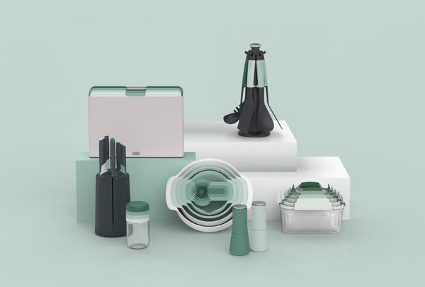 Ensemble de bols Nest 9 Plus avec cuillères à mesurer, 9 pièces, Editions Sage