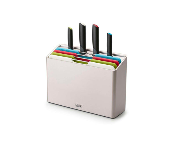Planche à découper et couteaux Folio, lot de 8 pièces