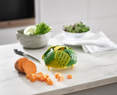 Foldable steamer basket