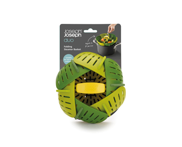 Foldable steamer basket