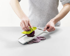 Mandoline with multi-hand protection