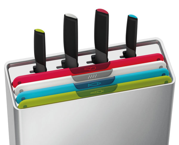 Foilio Icon Plus 8-delige Snijplank- en Messenset