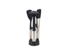 Elevate Fusion 4-Piece Kitchen Utensils with Holder