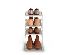 Level Adjustable Single Shoe Rack