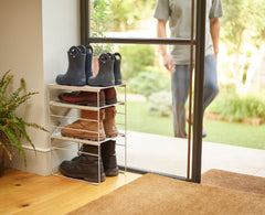 Level Adjustable Single Shoe Rack