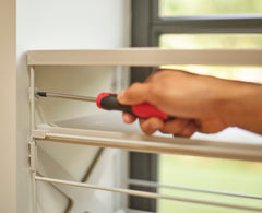 Level Adjustable Single Shoe Rack