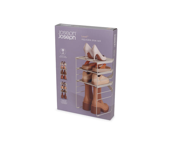 Level Adjustable Single Shoe Rack