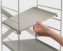 Level Adjustable Single Shoe Rack