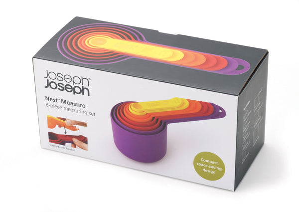 Nest maatlepels set van 8 stuks