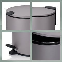 Mats trash can with pedal 12 liters