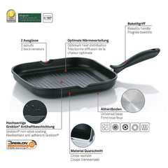 Layer Grillpan 28 x 28 cm