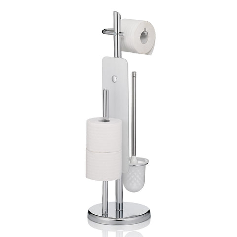 Support de brosse WC et rouleau de papier toilette Ken