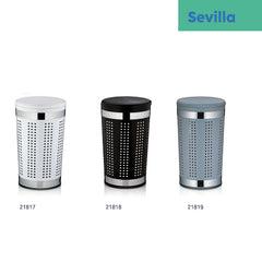 Panier à linge avec couvercle siège Sevilla 60,5 cm