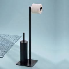 Style toilet brush and toilet roll holder 20x20 cm