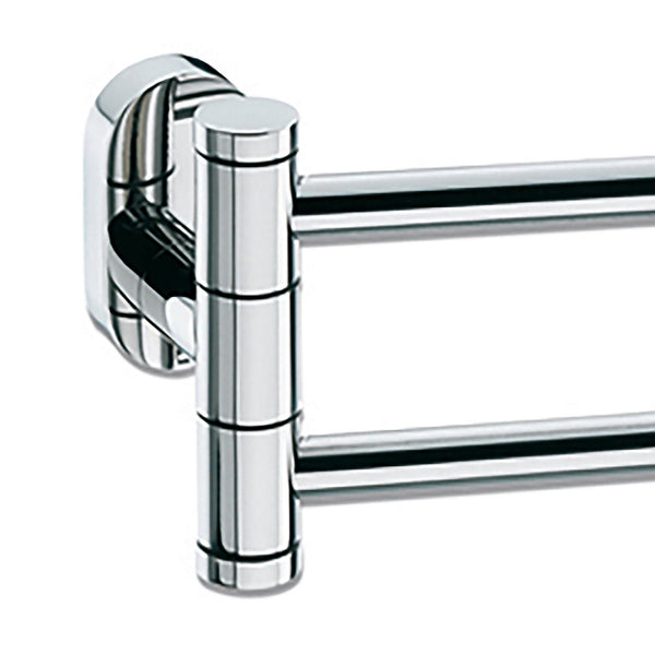 Porte-serviettes double flexible Lucido