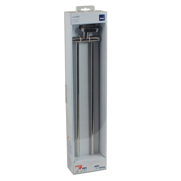 Porte-serviettes double flexible Lucido